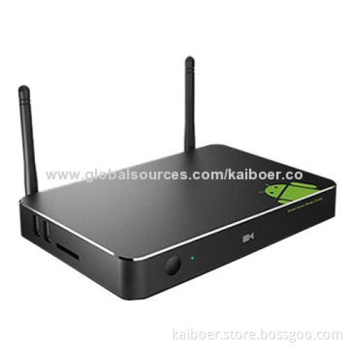 New Arrival Quad-core TV Box, 2/16GB, Google's Android 4.3 or 4.4 OS, 5V/2A Power Supply